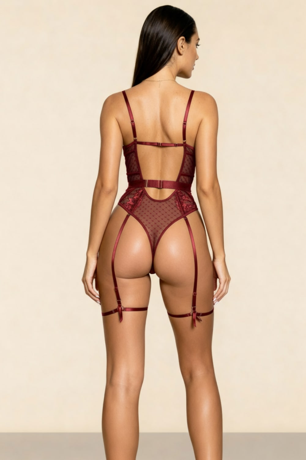 Shadow Burgundy Bodysuit