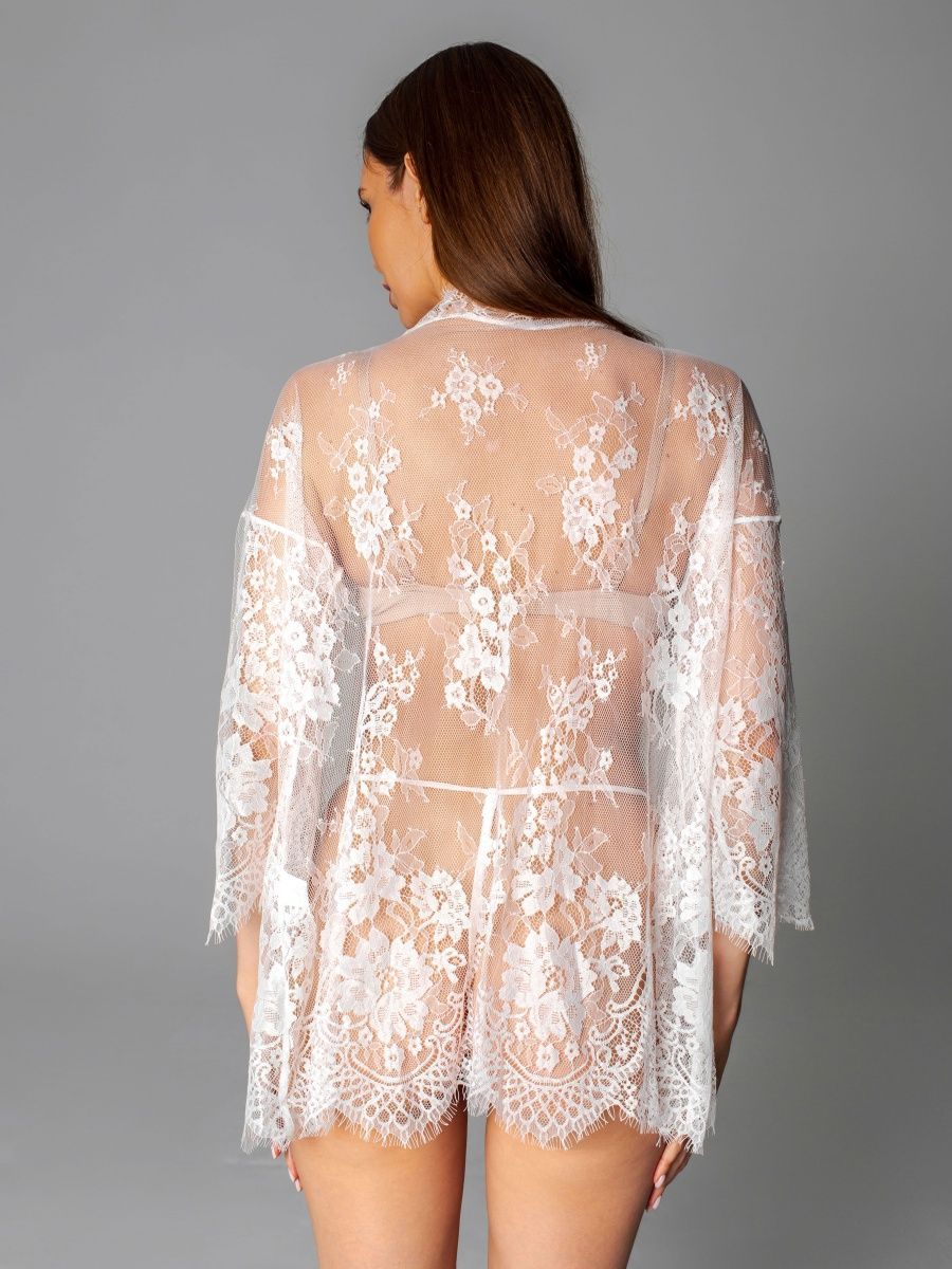 Cecile Lace Robe